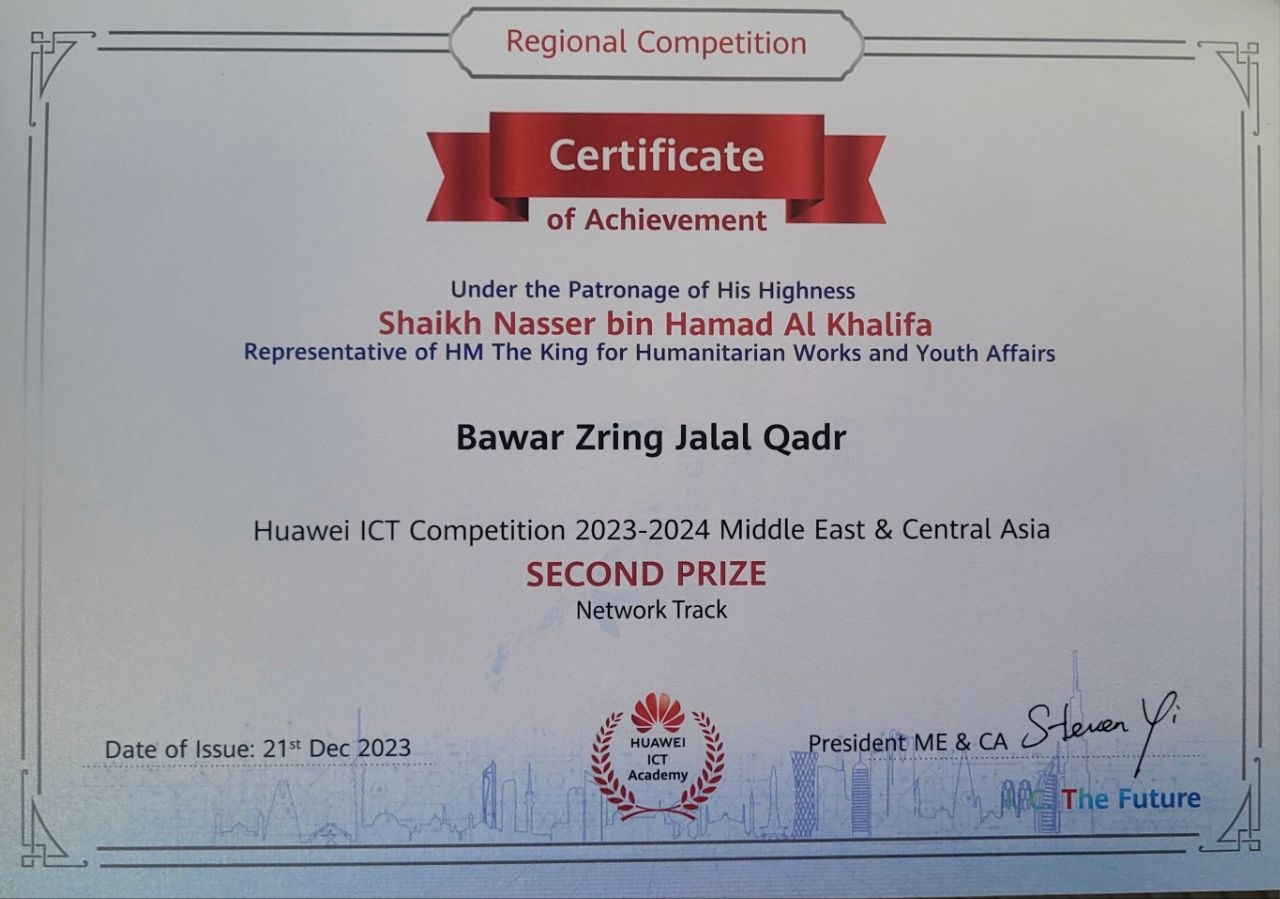 Devops Huawei Bawar Zring Jalal — Software Engineer · DevOps